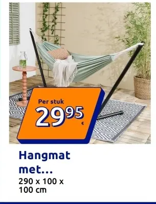 Promotie: Hangmat met frame