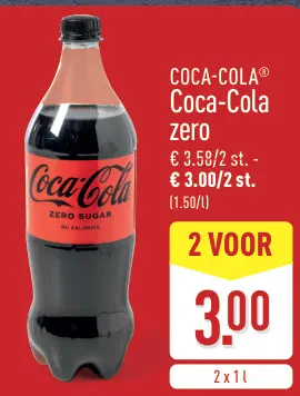 Aanbieding: Coca-Cola Zero