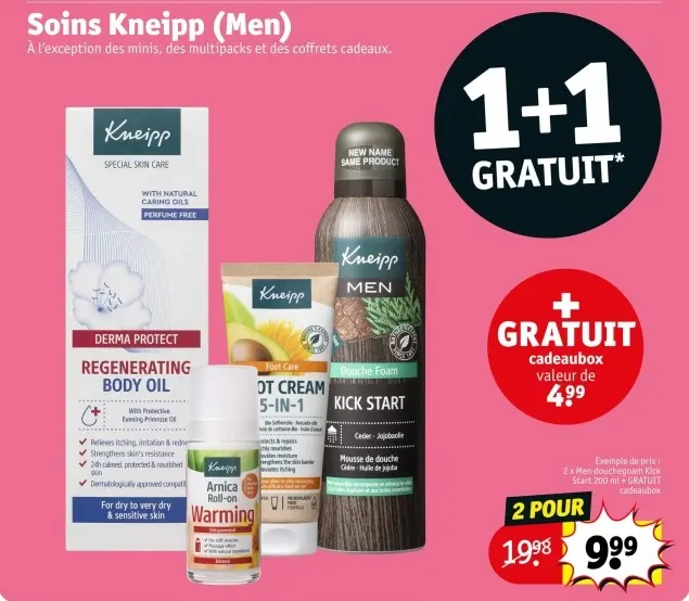 Offre: Soins Kneipp (Men)