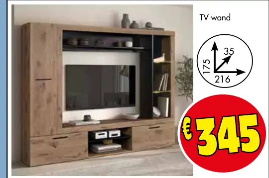 Promotie: TV wand