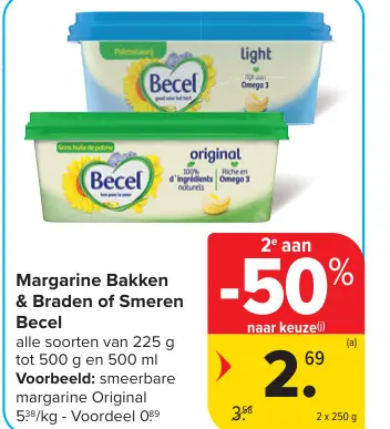 Promotie: Margarine Bakken & Braden of Smeren