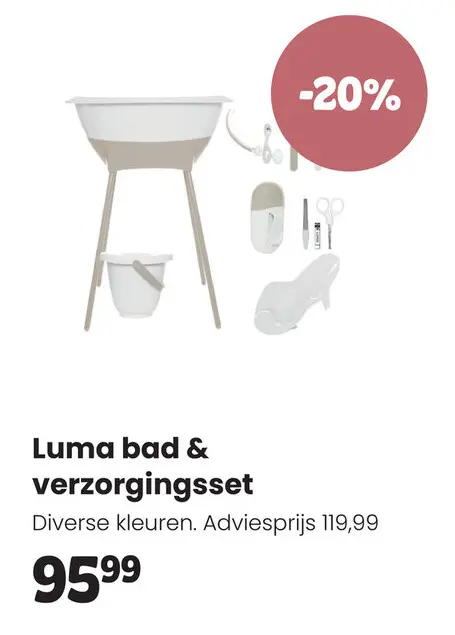 Aanbieding: Luma bad & verzorgingsset