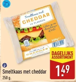 Aanbieding: Smeltkaas met cheddar