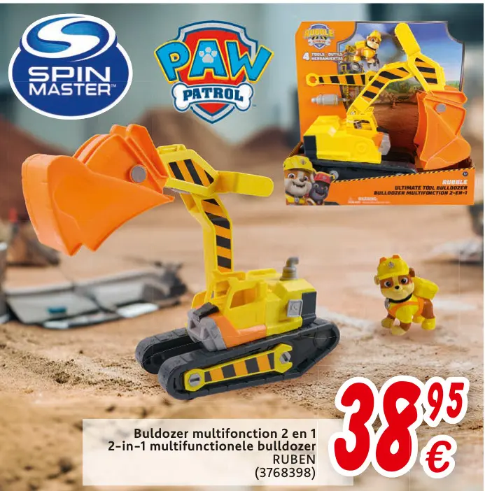 Offre: Buldozer multifonction 2 en 1 / 2-in-1 multifunctionele bulldozer