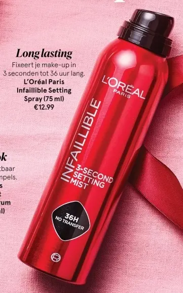 Aanbieding: Infaillible Setting Spray