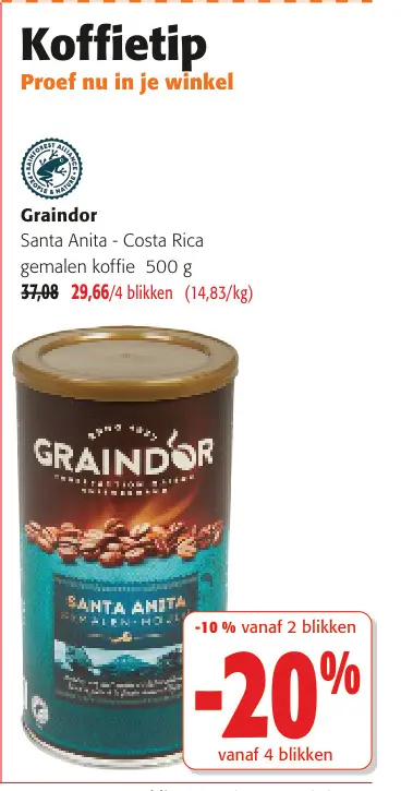 Promotie: Graindor Santa Anita - Costa Rica