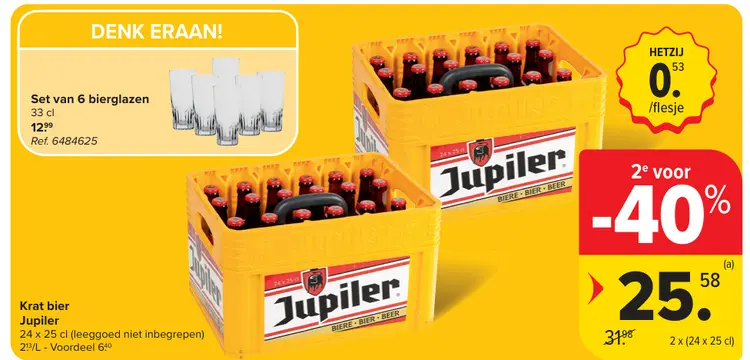 Promotie: Krat bier