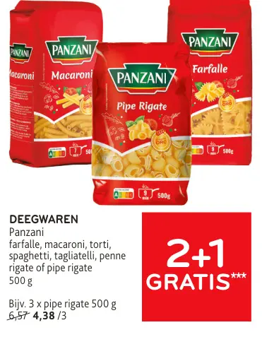 Promotie: Panzani pasta