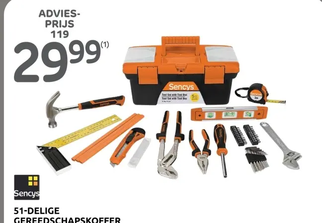 Promotie: Gereedschapskoffer