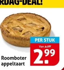 Aanbieding: Roomboter appeltaart