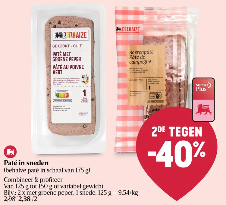 Promotie: Paté in sneden