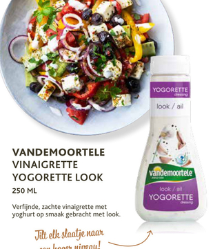 Aanbieding: VANDEMOORTELE VINAIGRETTE YOGORETTE LOOK