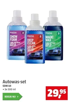 Aanbieding: Autowas-set SDM kit