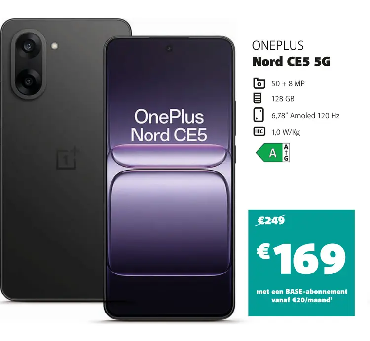 Promotie: Nord CE5 5G