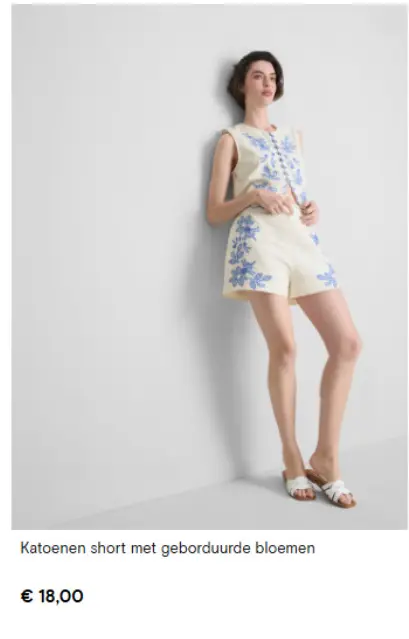 Aanbieding: Katoenen short