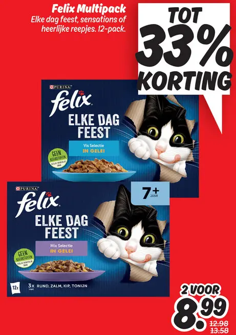 Aanbieding: Felix Multipack