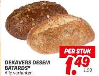 Aanbieding: Dekavers desem batards