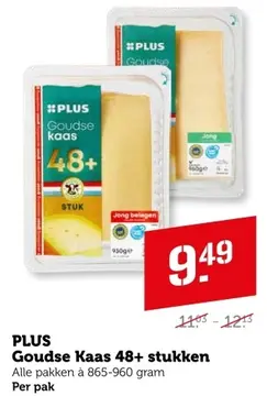 Aanbieding: Goudse Kaas 48+ stukken
