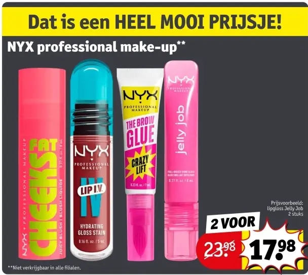 Aanbieding: NYX professional make-up