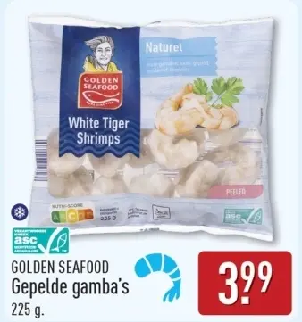 Aanbieding: Gepelde gamba's