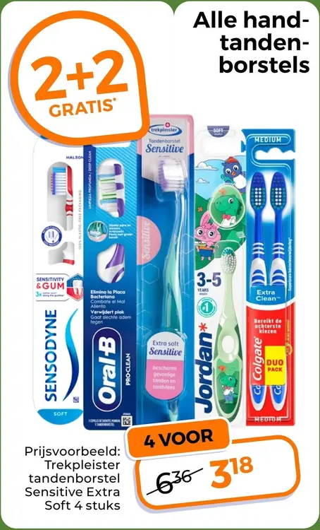 Aanbieding: Handtandenborstels