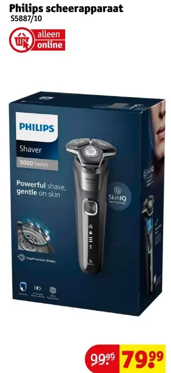 Aanbieding: scheerapparaat S5887/10