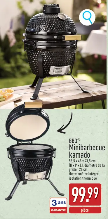 Offre: Minibarbecue kamado