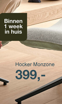 Aanbieding: Hocker Monzone