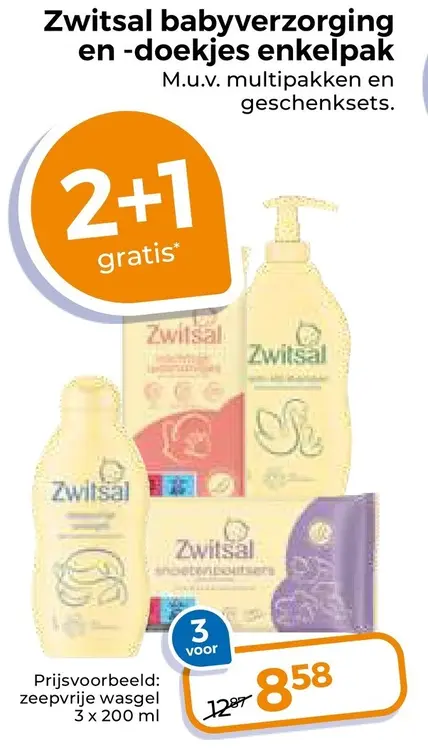 Aanbieding: Babyverzorging en -doekjes enkelpak