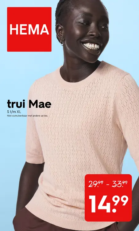 Promotie: Trui Mae