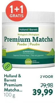 Aanbieding: Holland & Barrett Premium Matcha