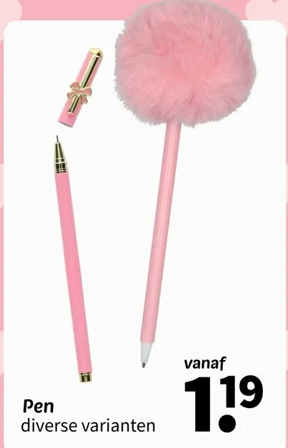 Promotie: Pen