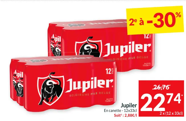 Offre: Jupiler