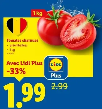 Offre: Tomates charnues