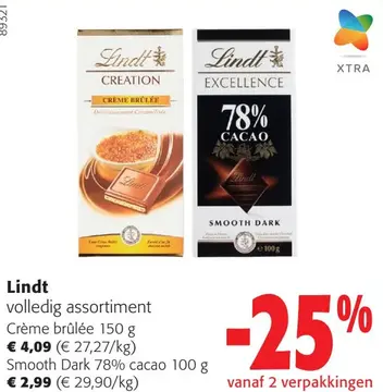 Aanbieding: Lindt volledig assortiment