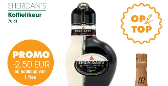 Promotie: Sheridan's Koffielikeur