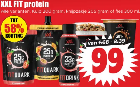 Aanbieding: XXL FIT protein