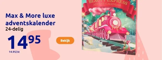 Aanbieding: Max & More luxe adventskalender