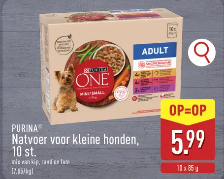 Promotie: Natvoer voor kleine honden