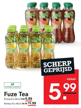 Aanbieding: Fuze Tea