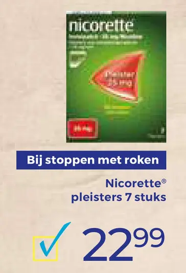 Aanbieding: Nicorette pleisters