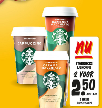 Aanbieding: STARBUCKS IJSKOFFIE