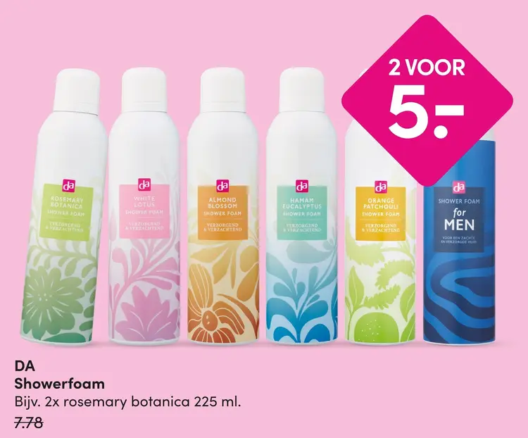 Aanbieding: Showerfoam