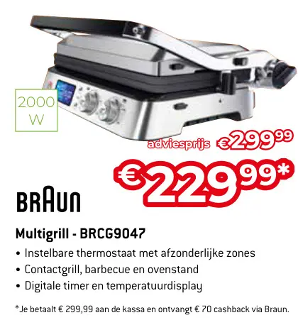 Promotie: Multigrill - BRCG9047