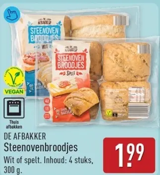Aanbieding: Steenovenbroodjes