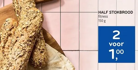 Promotie: Half stokbrood