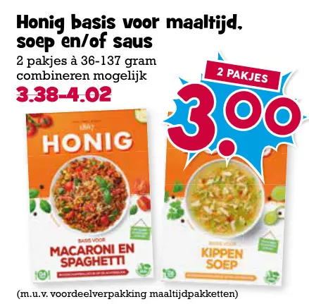 Aanbieding: Honig basis voor maaltijd, soep en/of saus