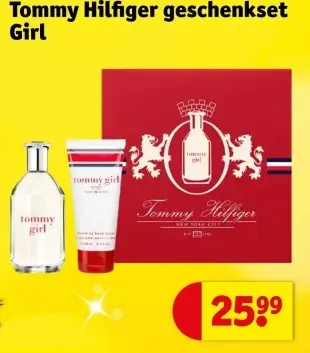 Aanbieding: Tommy Hilfiger geschenkset Girl