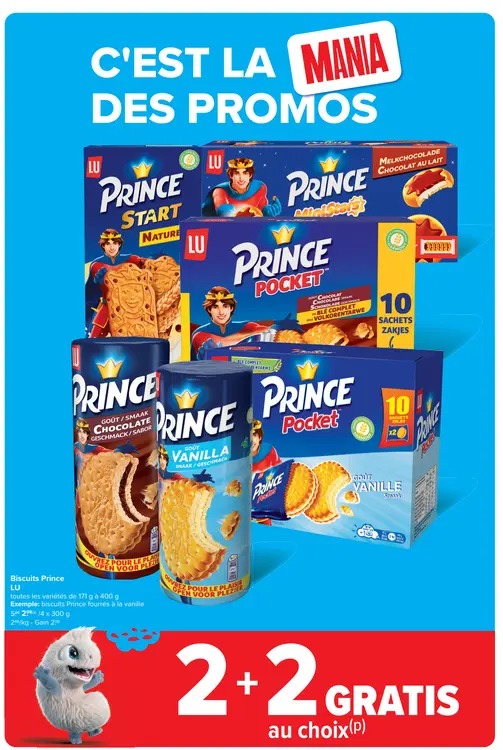 Offre: Biscuits Prince