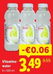 Aanbieding: Vitamine-water